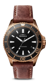 Shinola: Bronze Monster Automatic Watch