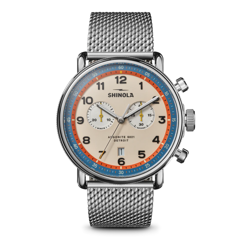 Shinola: Canfield Model C56 2 Eye Chrono, 43mm