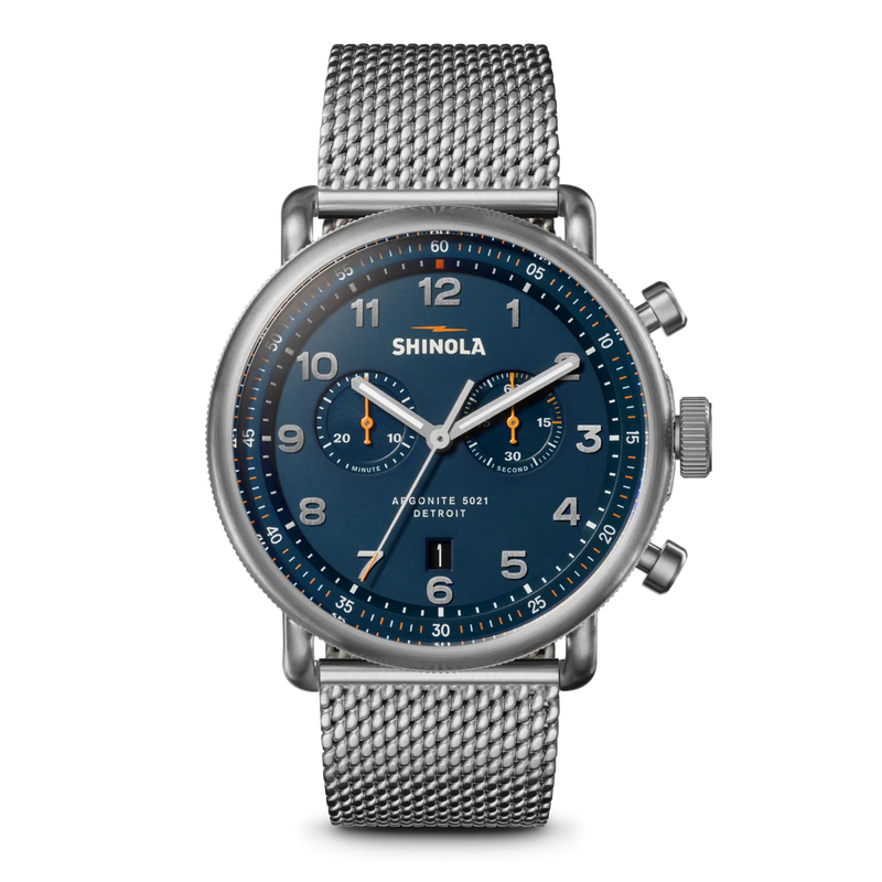 Shinola: Canfield Model C56 2 Eye Chrono 43mm